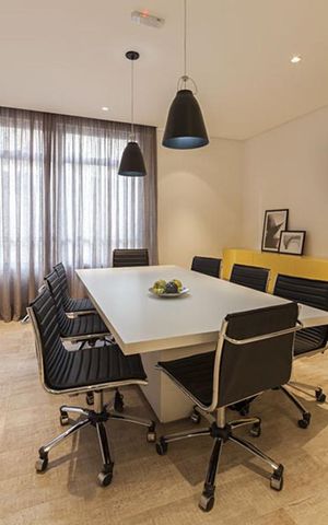 Studio para alugar com 40m², 1 quarto e 1 vaga Studio para alugar com 40m², 1 quarto e 1 vagaSala Reunião