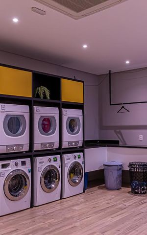 Studio para alugar com 23m², 1 quarto e sem vagaÁrea comum - Lavanderia