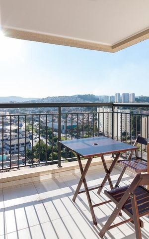 Studio para alugar com 38m², 1 quarto e 1 vagaVaranda gourmet