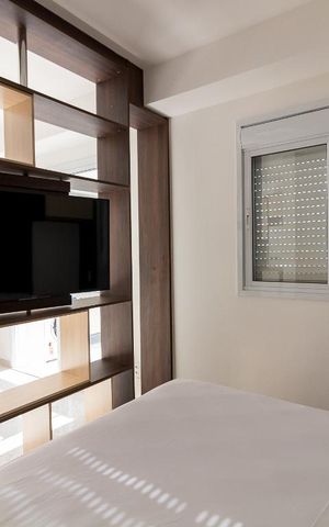 Studio para alugar com 38m², 1 quarto e 1 vagaQuarto