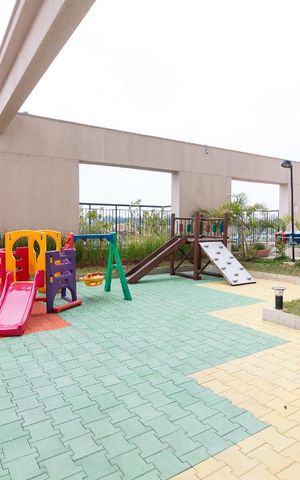 Studio para alugar com 38m², 1 quarto e 1 vagaPlayground infantil
