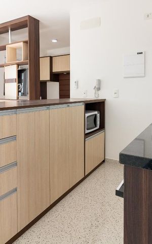 Studio para alugar com 38m², 1 quarto e 1 vagaCozinha