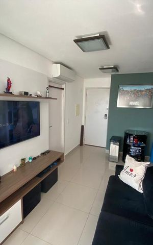 Apartamento à venda com 43m², 1 quarto e 1 vaga Apartamento à venda com 43m², 1 quarto e 1 vagaSala