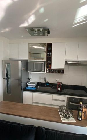 Apartamento à venda com 43m², 1 quarto e 1 vaga Apartamento à venda com 43m², 1 quarto e 1 vagaCozinha
