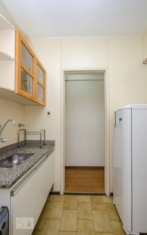 Apartamento à venda com 52m², 1 quarto e 1 vagaCozinha
