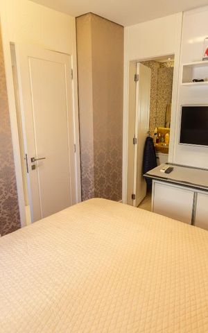 Apartamento à venda com 100m², 3 quartos e 2 vagasQuarto 01