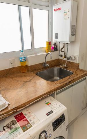 Apartamento à venda com 100m², 3 quartos e 2 vagasÁrea de Serviço