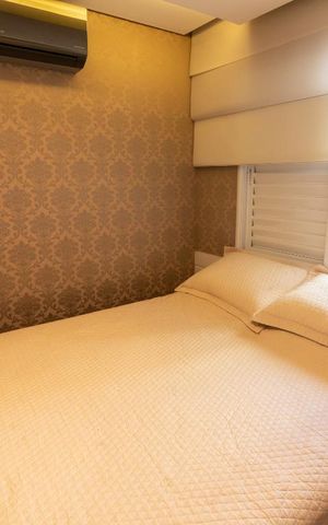 Apartamento à venda com 100m², 3 quartos e 2 vagasQuarto 01