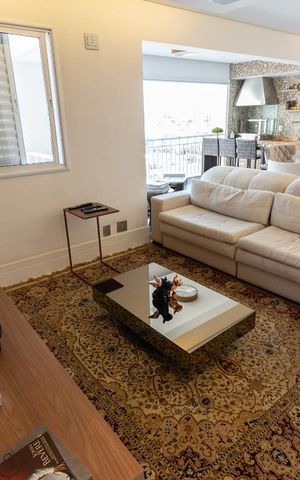 Apartamento à venda com 100m², 3 quartos e 2 vagasSala