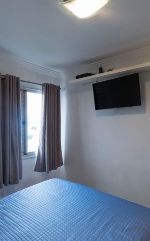 Apartamento à venda com 92m², 3 quartos e 2 vagasQuarto 3 - Suíte