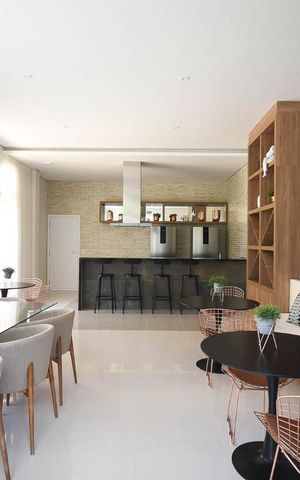 Apartamento à venda com 38m², 1 quarto e 1 vaga Apartamento à venda com 38m², 1 quarto e 1 vagaEspaço Gourmet