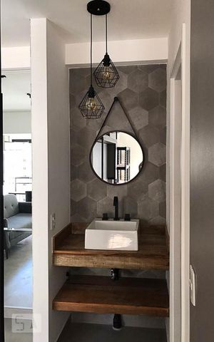 Apartamento à venda com 38m², 1 quarto e 1 vaga Apartamento à venda com 38m², 1 quarto e 1 vagaBanheiro