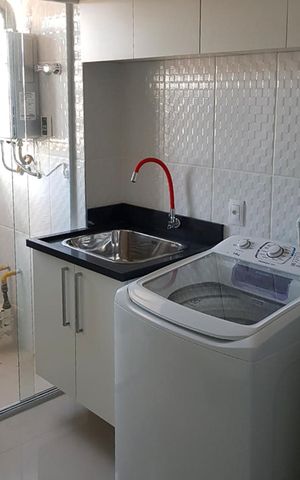 Apartamento à venda com 115m², 3 quartos e 2 vagas Apartamento à venda com 115m², 3 quartos e 2 vagasÁREA DE SERVIÇO