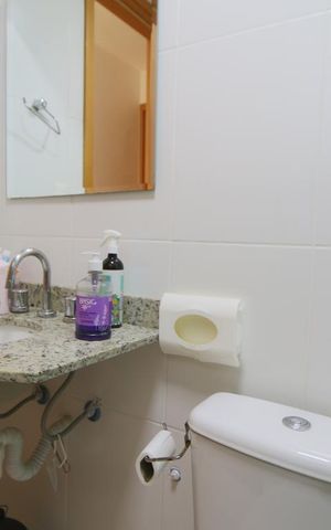 Apartamento à venda com 75m², 3 quartos e 2 vagasBanheiro Social