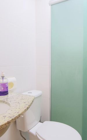 Apartamento à venda com 75m², 3 quartos e 2 vagasBanheiro Social