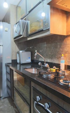 Apartamento à venda com 75m², 3 quartos e 2 vagasCozinha - Armários