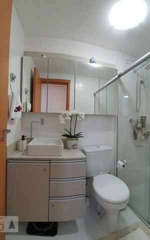Apartamento à venda com 54m², 2 quartos e 1 vaga Apartamento à venda com 54m², 2 quartos e 1 vagaBanheiro
