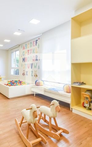 Studio à venda com 38m², 1 quarto e sem vaga Studio à venda com 38m², 1 quarto e sem vagaÁrea comum - Brinquedoteca