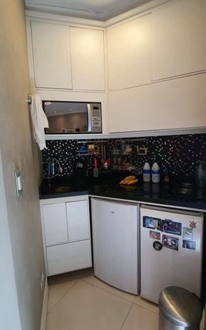 Studio à venda com 45m², 1 quarto e 1 vaga Studio à venda com 45m², 1 quarto e 1 vagaCozinha