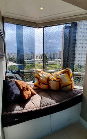 Studio à venda com 45m², 1 quarto e 1 vaga Studio à venda com 45m², 1 quarto e 1 vagaVaranda