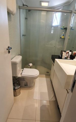 Studio à venda com 45m², 1 quarto e 1 vaga Studio à venda com 45m², 1 quarto e 1 vagaBanheiro