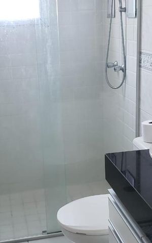 Apartamento à venda com 77m², 3 quartos e sem vaga Apartamento à venda com 77m², 3 quartos e sem vagaBanheiro