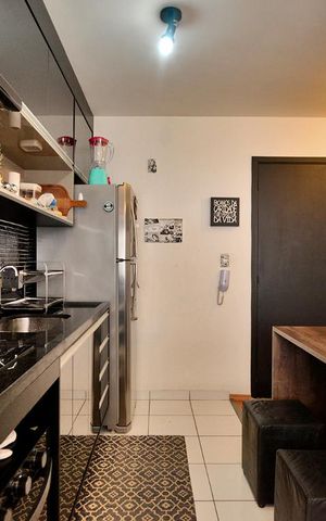 Apartamento à venda com 32m², 1 quarto e sem vagaCozinha