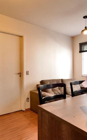 Apartamento à venda com 32m², 1 quarto e sem vagaSala