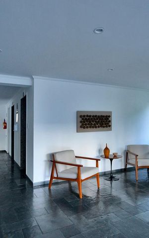 Apartamento para alugar com 56m², 2 quartos e 2 vagasHall social