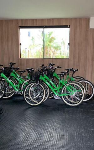 Apartamento à venda com 46m², 1 quarto e 1 vaga Apartamento à venda com 46m², 1 quarto e 1 vagaÁrea comum - Bicicletário