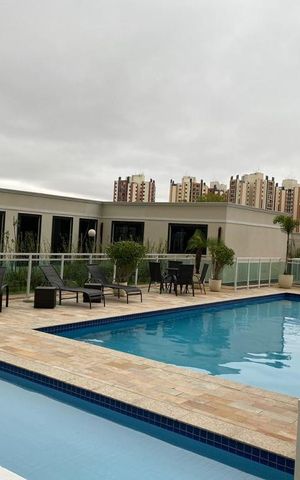 Apartamento à venda com 46m², 1 quarto e 1 vaga Apartamento à venda com 46m², 1 quarto e 1 vagaÁrea comum - Piscina
