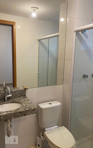 Apartamento à venda com 46m², 1 quarto e 1 vaga Apartamento à venda com 46m², 1 quarto e 1 vagaBanheiro
