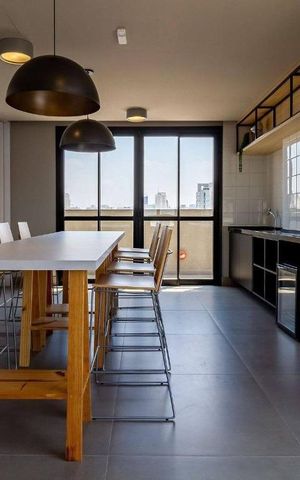 Studio à venda com 21m², 1 quarto e sem vaga Studio à venda com 21m², 1 quarto e sem vagaÁrea comum - Salão Gourmet