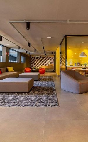 Studio à venda com 21m², 1 quarto e sem vaga Studio à venda com 21m², 1 quarto e sem vagaHall