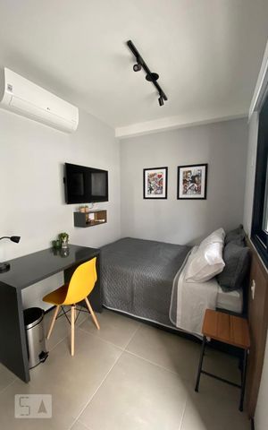 Studio à venda com 21m², 1 quarto e sem vaga Studio à venda com 21m², 1 quarto e sem vagaQuarto