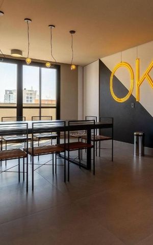 Studio à venda com 21m², 1 quarto e sem vaga Studio à venda com 21m², 1 quarto e sem vagaÁrea comum - Sala de Reunião