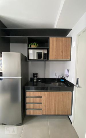 Studio à venda com 21m², 1 quarto e sem vaga Studio à venda com 21m², 1 quarto e sem vagaCozinha