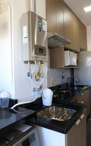 Apartamento à venda com 45m², 1 quarto e 1 vagaCozinha
