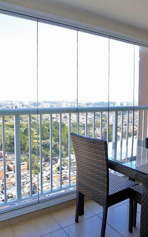 Apartamento à venda com 45m², 1 quarto e 1 vagaVaranda