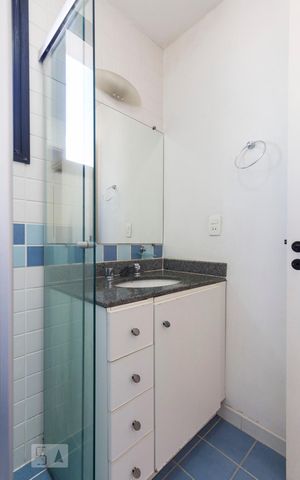 Apartamento para alugar com 45m², 1 quarto e 1 vagaBanheiro Social