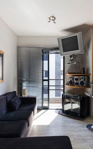 Apartamento para alugar com 45m², 1 quarto e 1 vagaSala