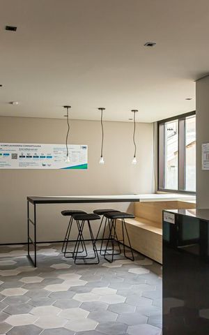 Apartamento para alugar com 16m², 1 quarto e sem vaga Apartamento para alugar com 16m², 1 quarto e sem vagaÁrea comum - Lavanderia