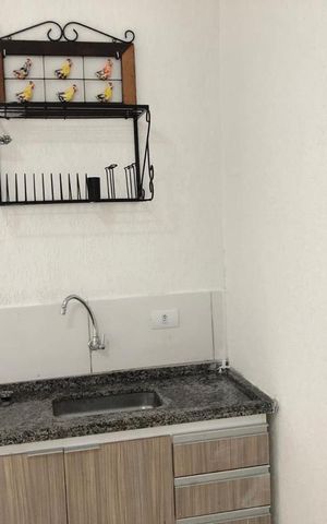 Studio para alugar com 16m², 1 quarto e sem vagaCozinha