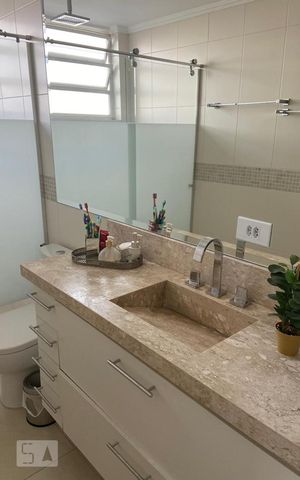 Apartamento à venda com 93m², 2 quartos e 1 vaga Apartamento à venda com 93m², 2 quartos e 1 vagaBanheiro 1