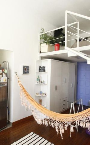 Studio à venda com 30m², 1 quarto e sem vagaSala