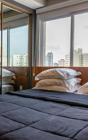Studio à venda com 76m², 1 quarto e 1 vagaSuíte