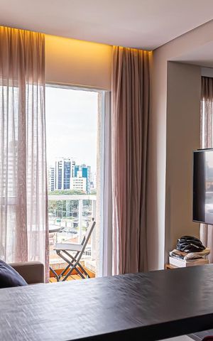 Studio à venda com 76m², 1 quarto e 1 vagaSala