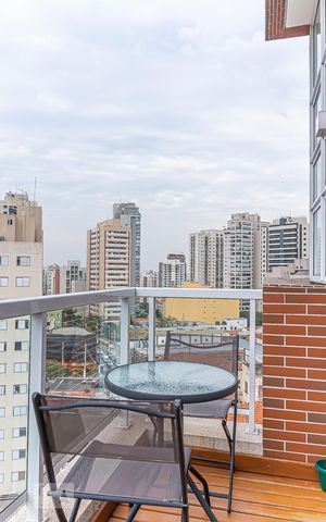 Studio à venda com 76m², 1 quarto e 1 vagaVaranda