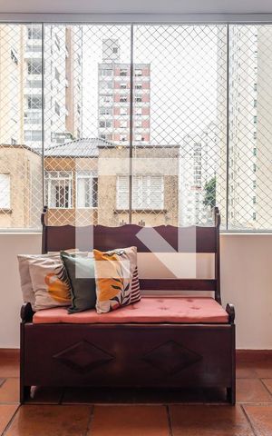 Apartamento para alugar com 100m², 2 quartos e 1 vagaVaranda