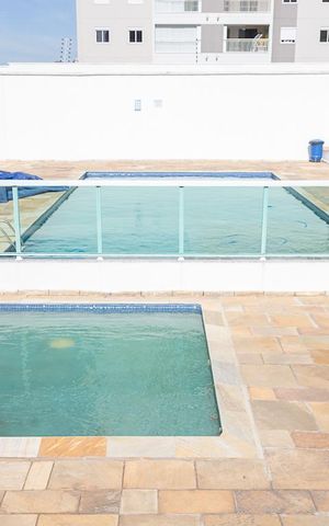 Apartamento à venda com 56m², 2 quartos e 1 vaga Apartamento à venda com 56m², 2 quartos e 1 vagaÁrea comum - Piscina